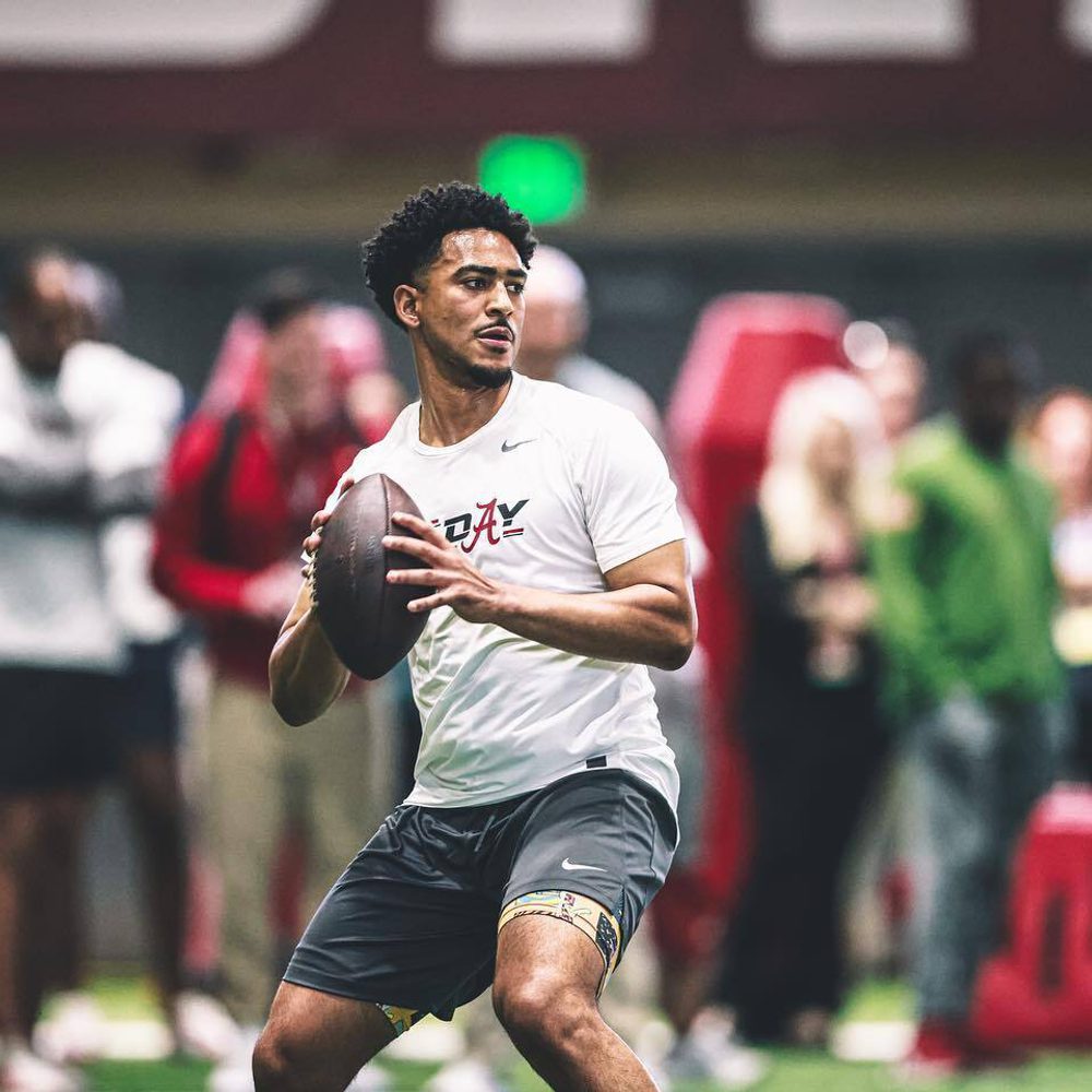 Bryce Young Pro Day Facebook Alabama FTBL Alabama News
