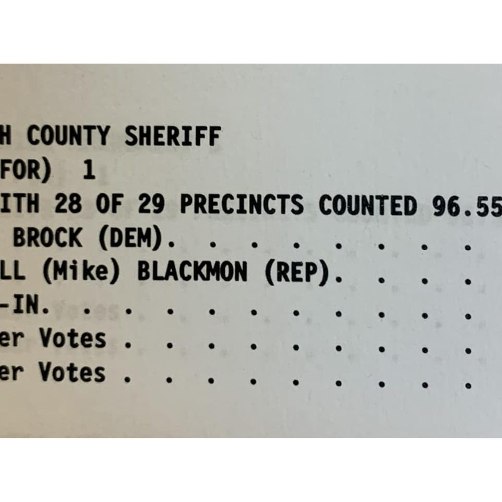 CONECUH COUNTY RESULTS Alabama News