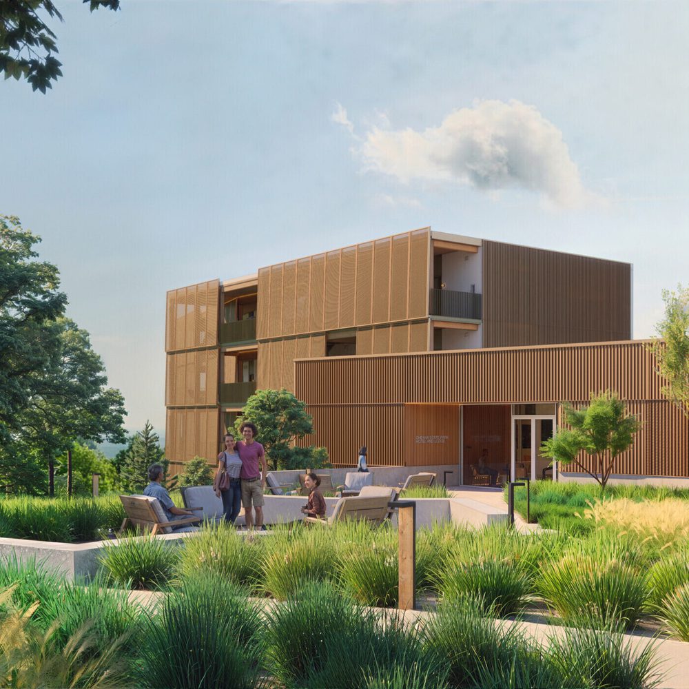 Chambless King Architects Cheaha State Park Lodge Main Entry Alabama News