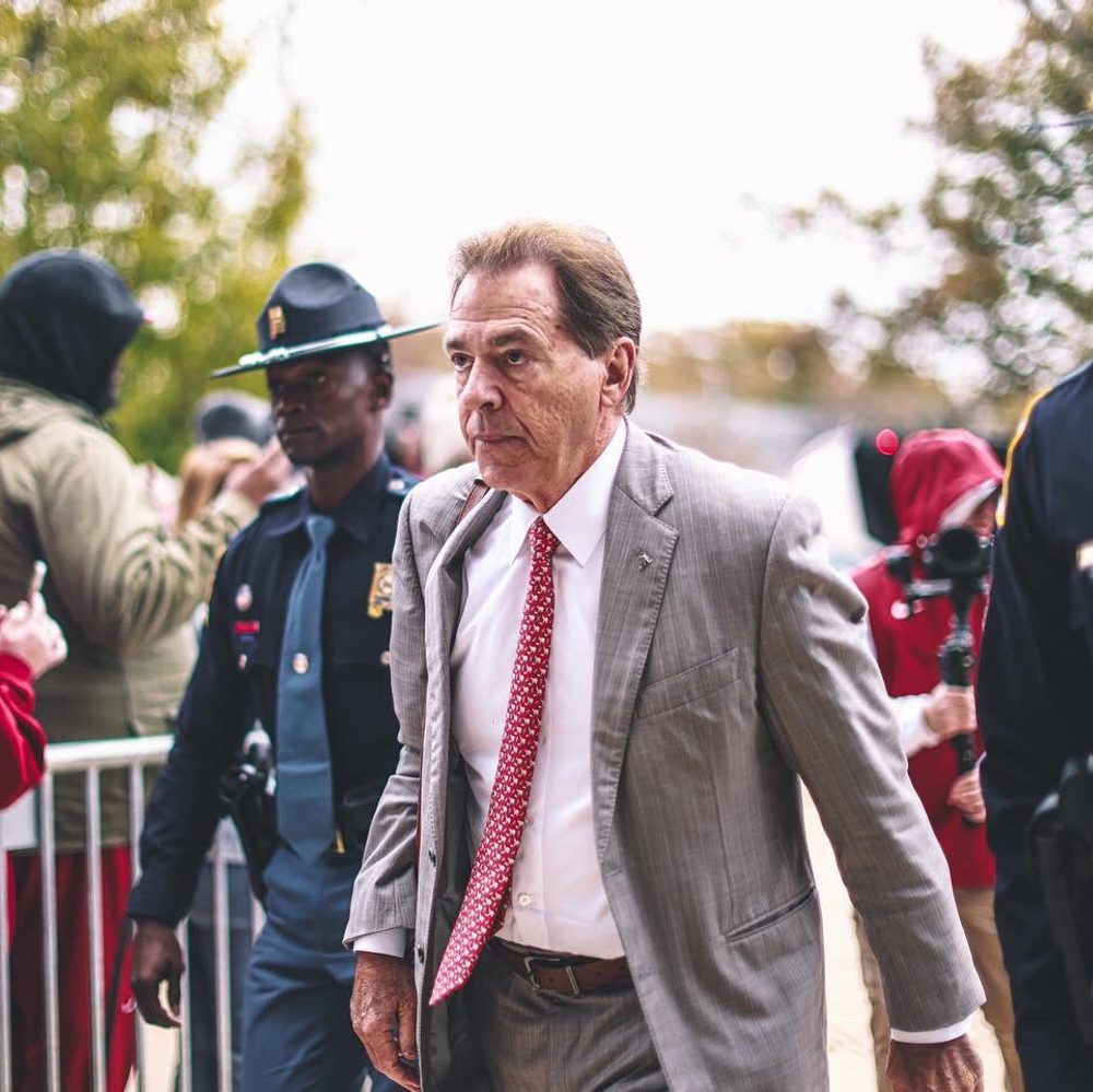 Coach Saban Twitter AlabamaFTBL Alabama News