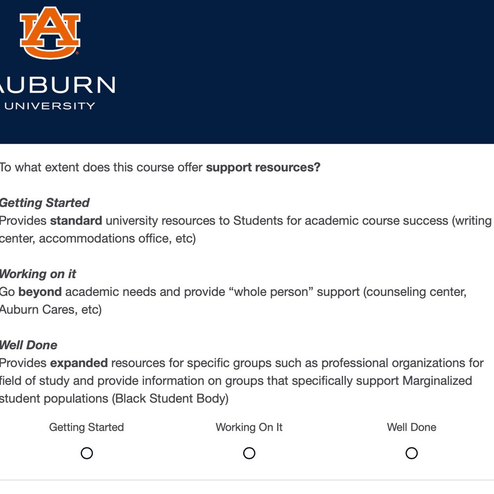 Course Support Black Student Body Alabama News