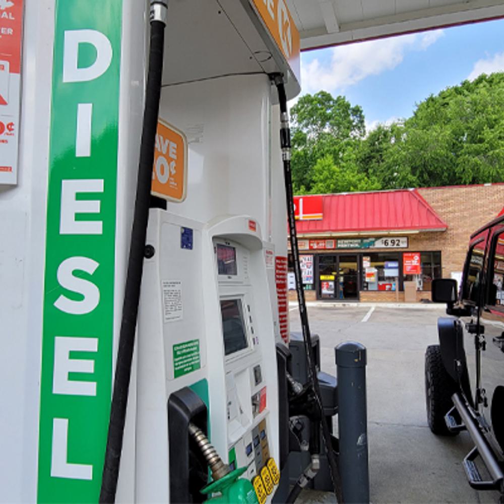 Diesel pump in Clay Alabama Photo Erica Thomas Alabama News