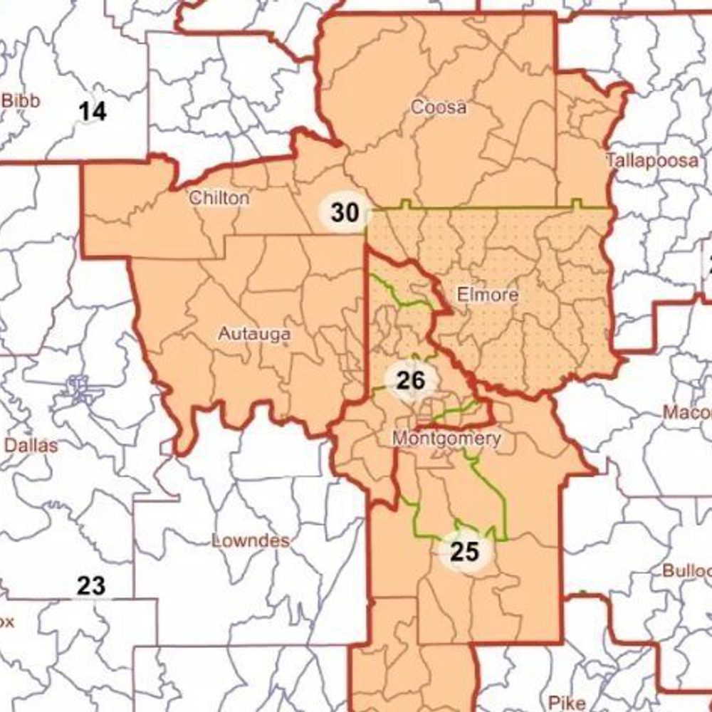 District Map Alabama News