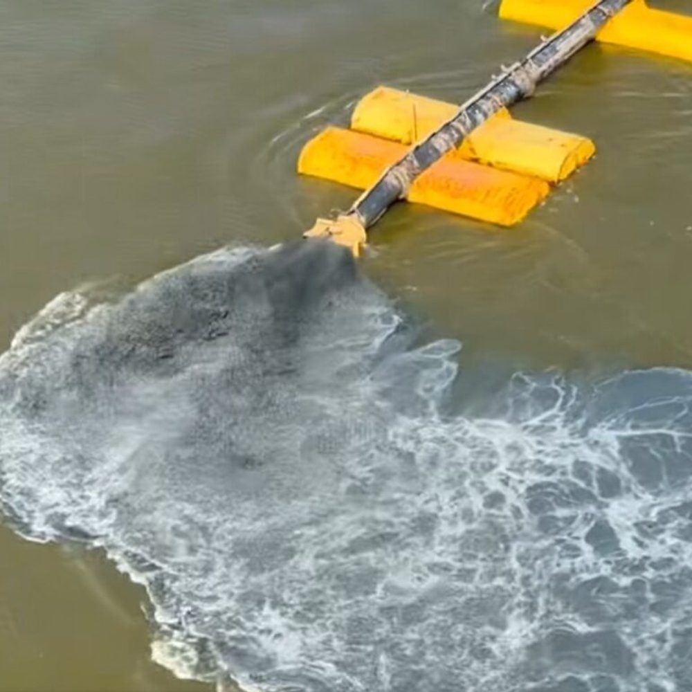 Dredge Spoil being dumped in Mobile Bay, 5/13/2025 Alabama News