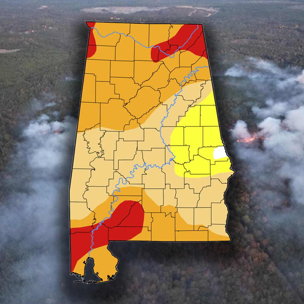 Drought Monitor and Fire Hazards Alabama News