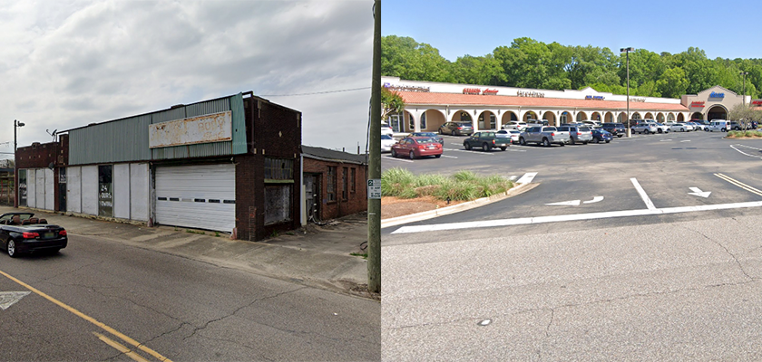 Ensley left and Vestavia Hills right Photos from Google Maps