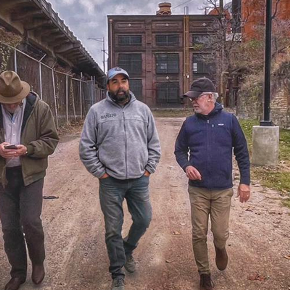 From L R Co Producer Justen Overlander Co Producer Ken Beale 1st AD Joth Riggs Producer Ken Carpenter Writer Director Brock Heasley Photo from Joth Riggs Alabama News