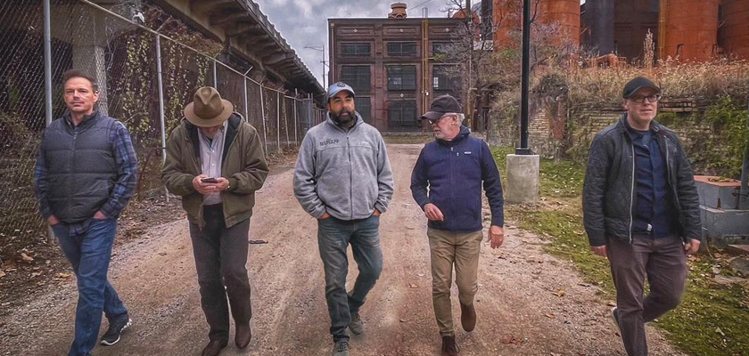 From L R Co Producer Justen Overlander Co Producer Ken Beale 1st AD Joth Riggs Producer Ken Carpenter Writer Director Brock Heasley Photo from Joth Riggs