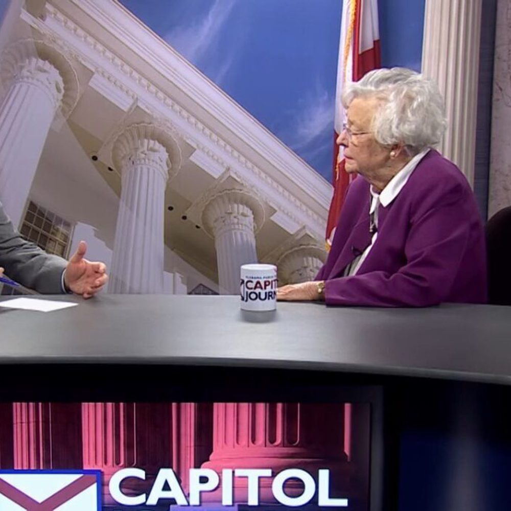 Ivey during APTV appearance, 3/14/2025 Alabama News