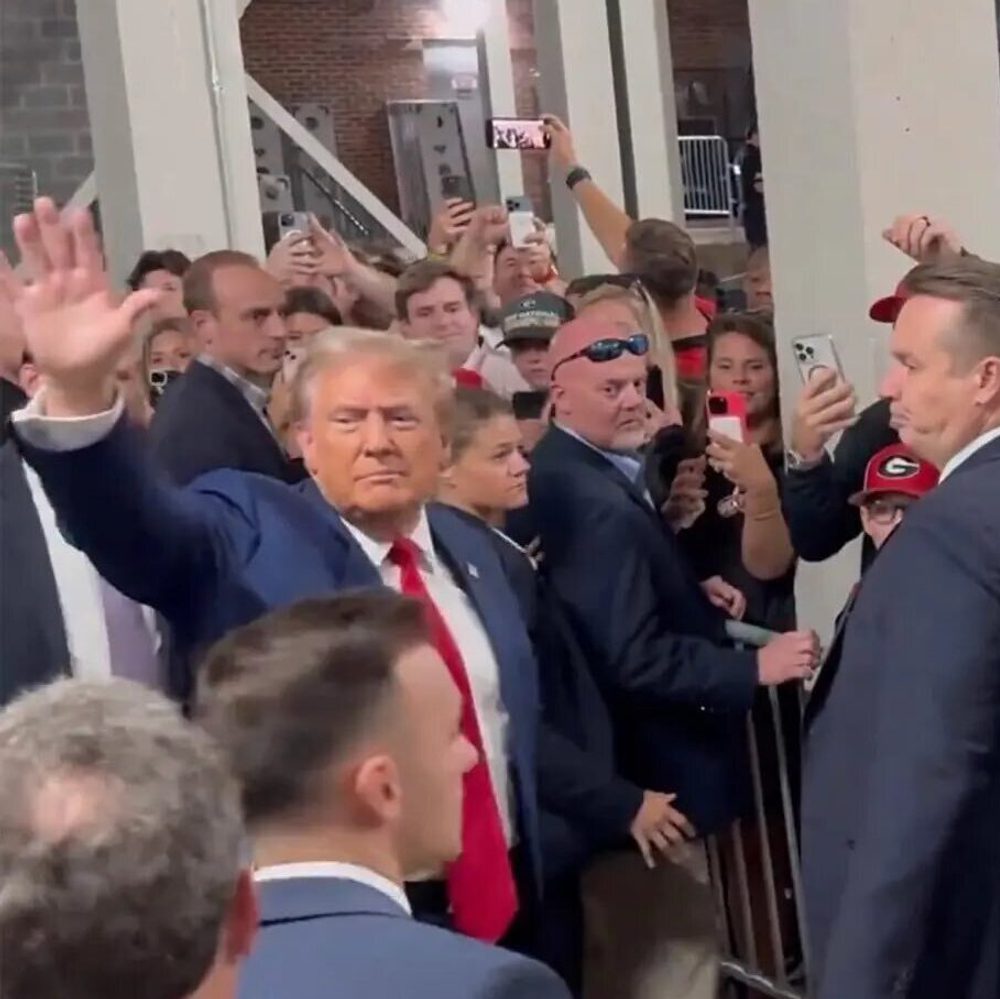 Donald Trump Alabama game Alabama News