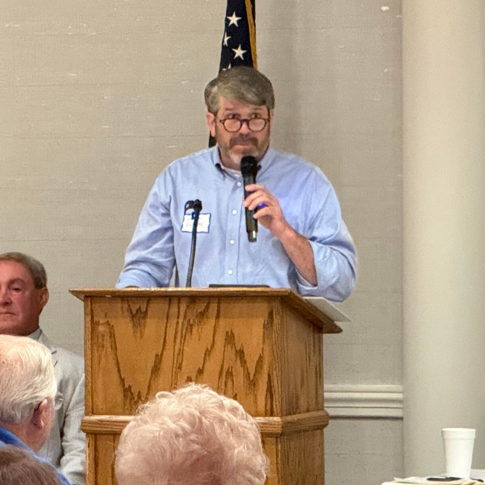 Garlan Gudger at Huntsville's Madison County Republican Men's Club, 8/16/2025 Alabama News
