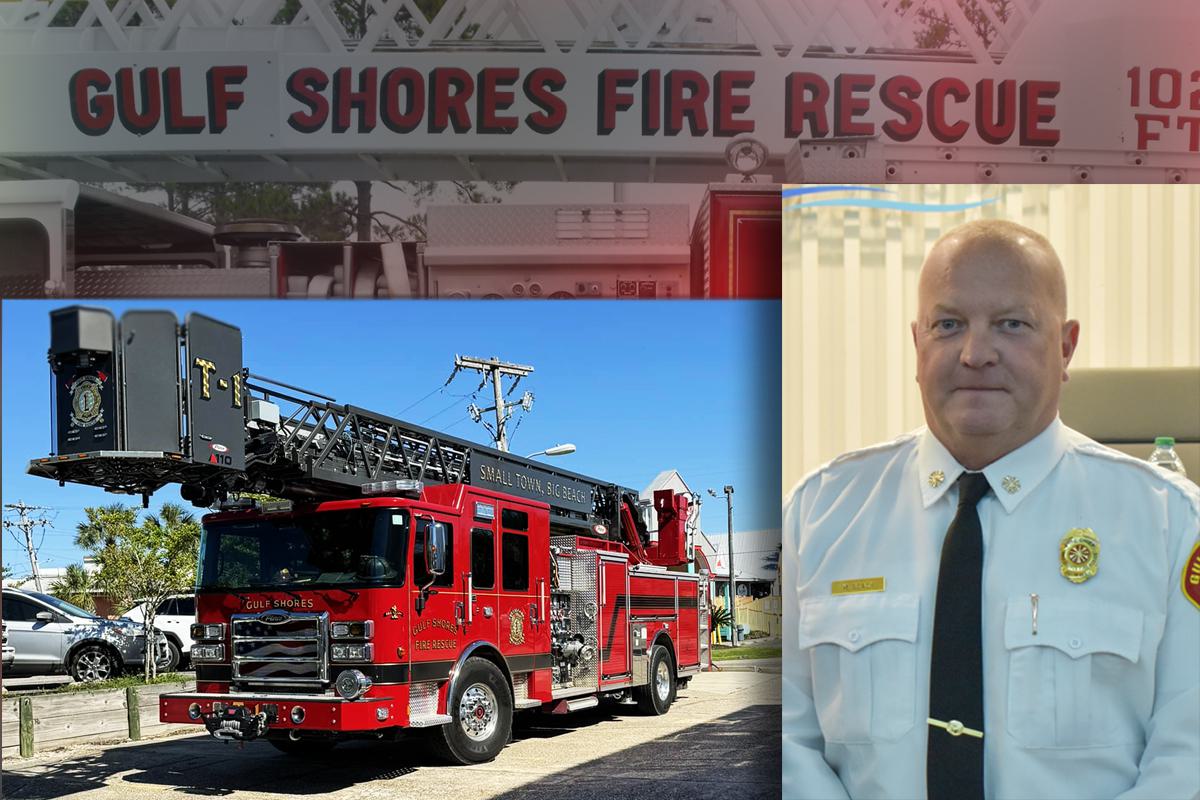 Gulf Shores Fire Chief Mark Sealy
