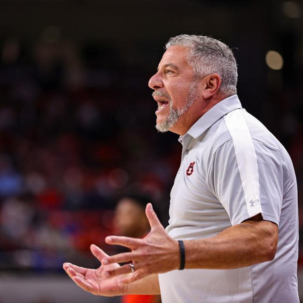 Head Coach Bruce Pearl during the game between the Texas Southern Tigers Alabama News