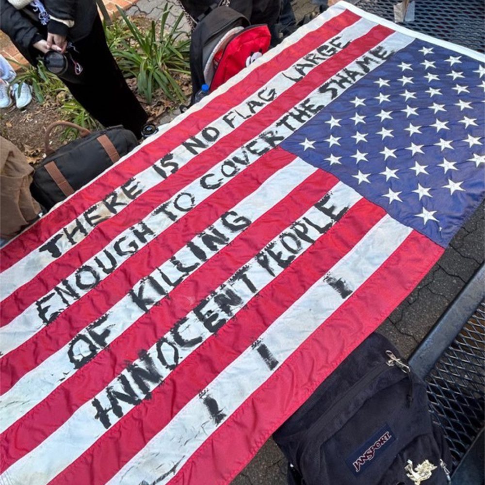 1/27/2026 protest at USA Alabama News