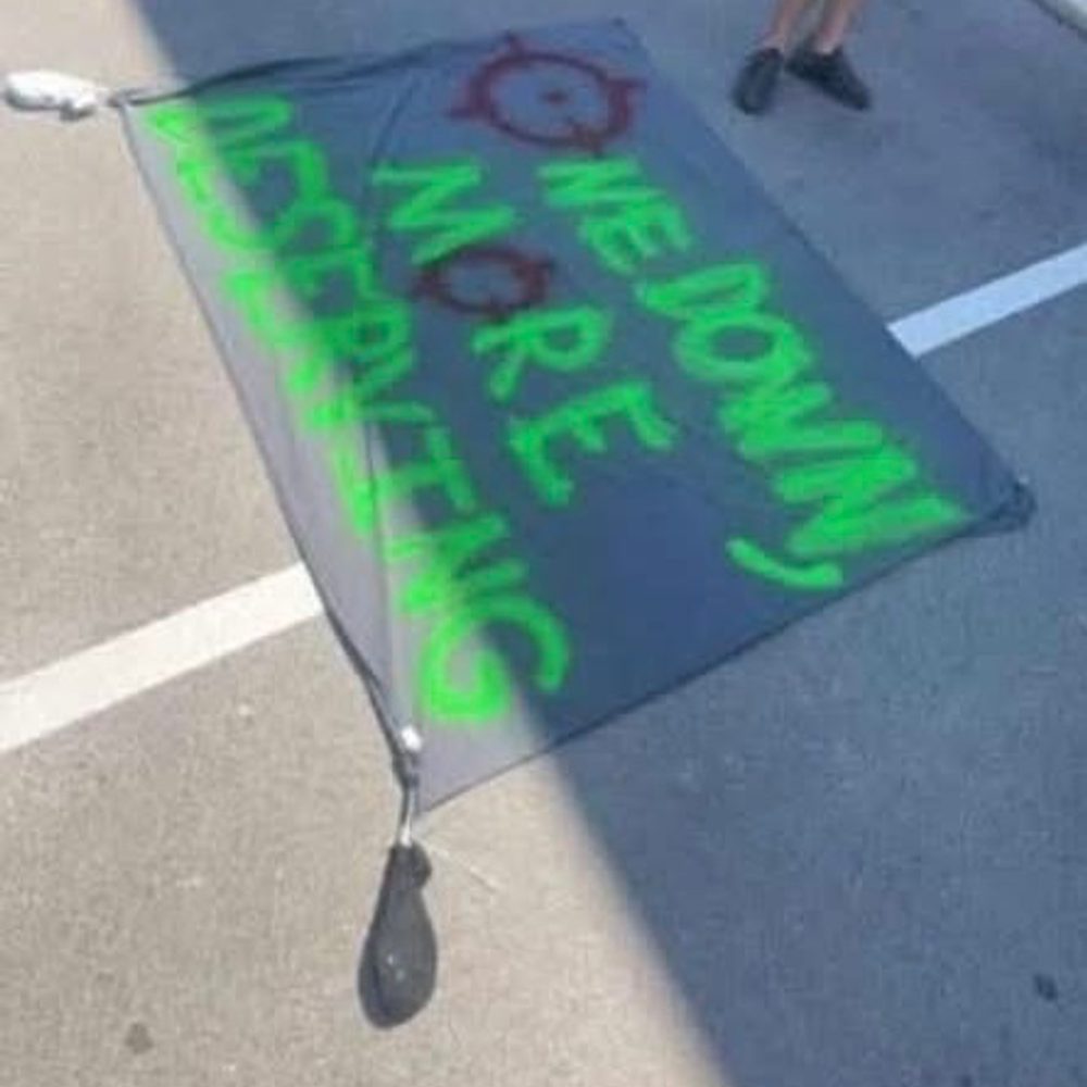Threatening banner Cullman Alabama News