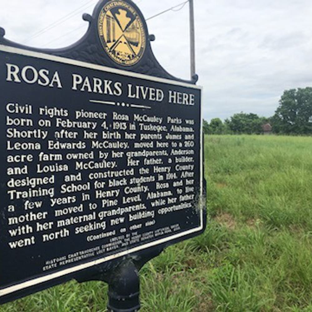 Marker at birthplace of Rosa Parks Alabama News