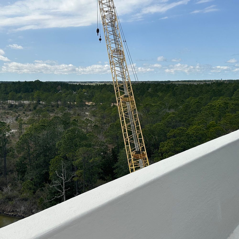 Work finishing up on ICW Bridge. Photo: Erica Thomas. Alabama News