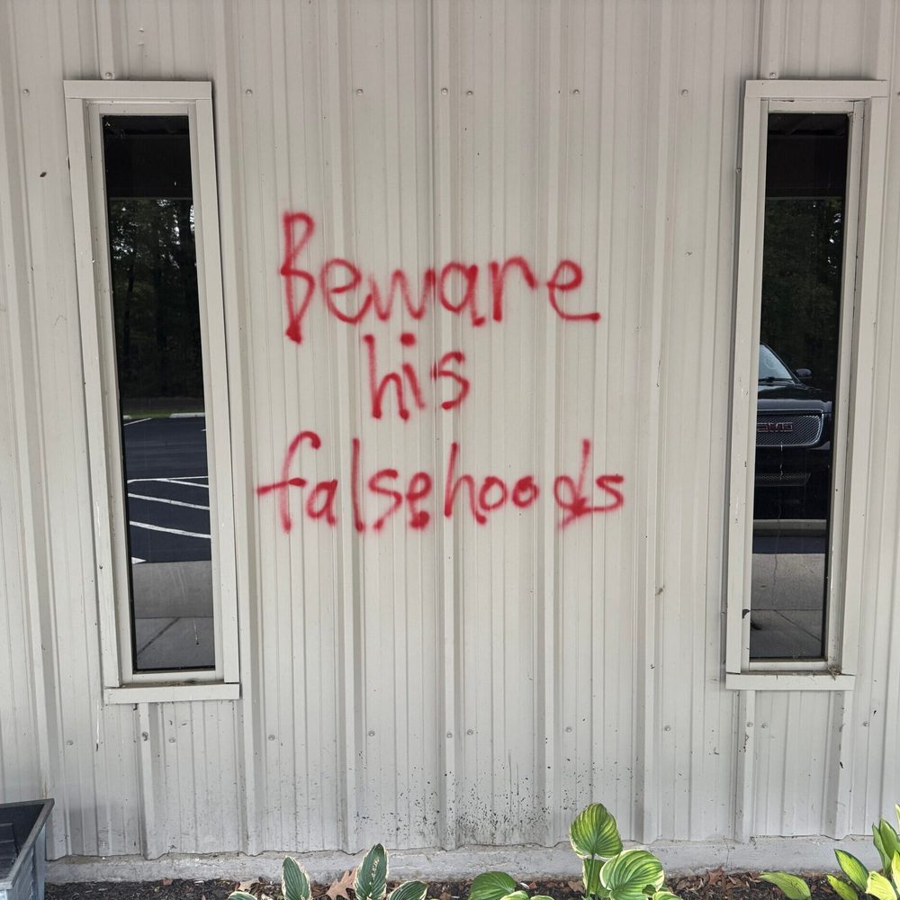 Madison's Movement Church graffiti Alabama News