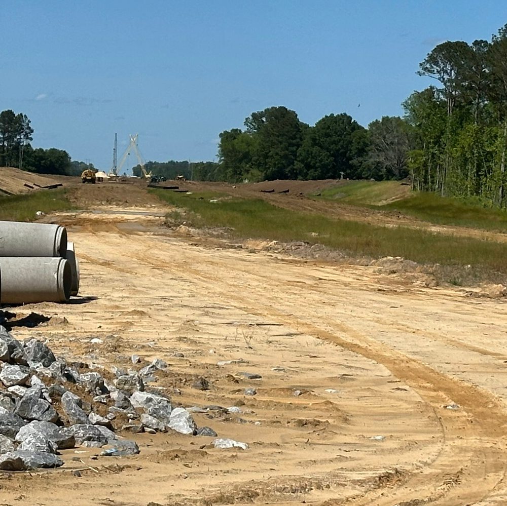Work underway on the West Alabama Corridor, south of Linden, Ala., May 2024 Alabama News