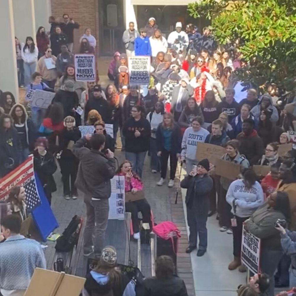 Protest image at University of South Alabama Alabama News