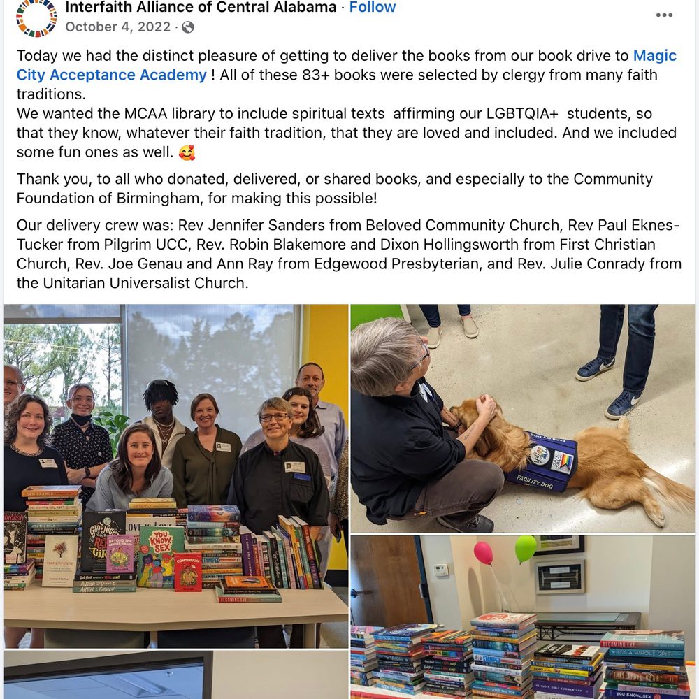 Interfaith Booksjpeg Alabama News