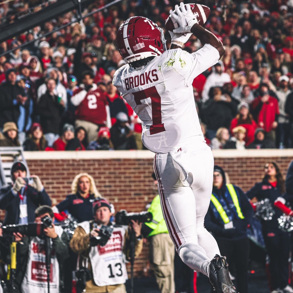 Ja Corey Brooks vs Ole Miss Twitter Alabama FTBL Alabama News