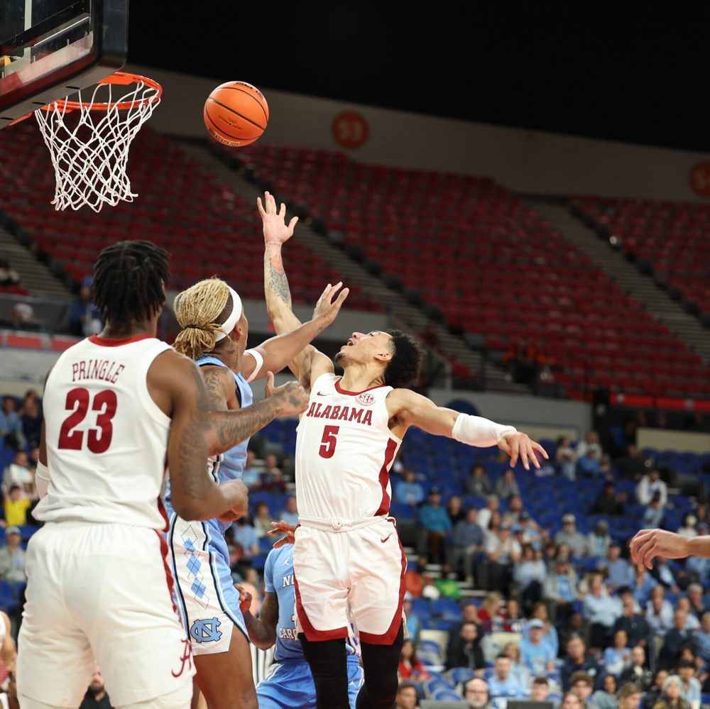 Jahvon Quinerly vs UNC Twitter AlabamaMBB Alabama News