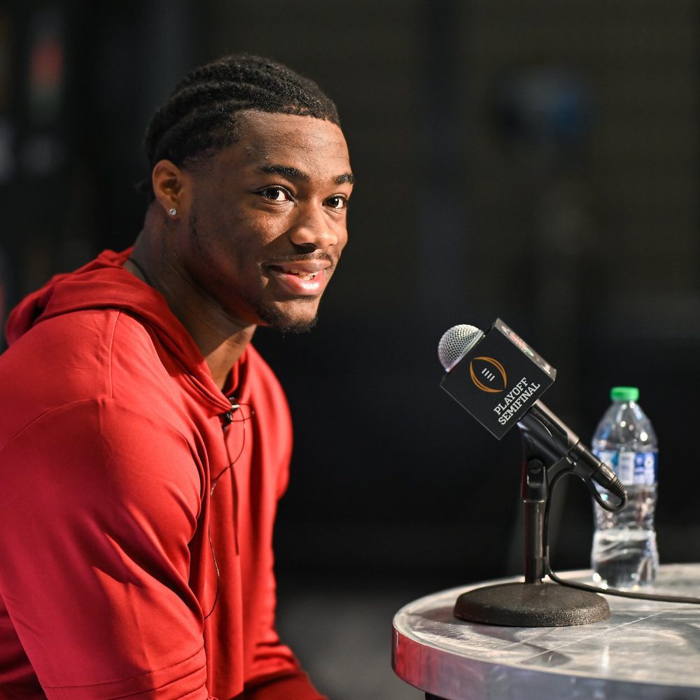Jalen Milroe Rose Bowl Press Conference Alabama News