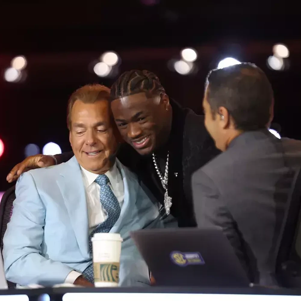 Jalen Milroe SEC Media Days With Saban Alabama News