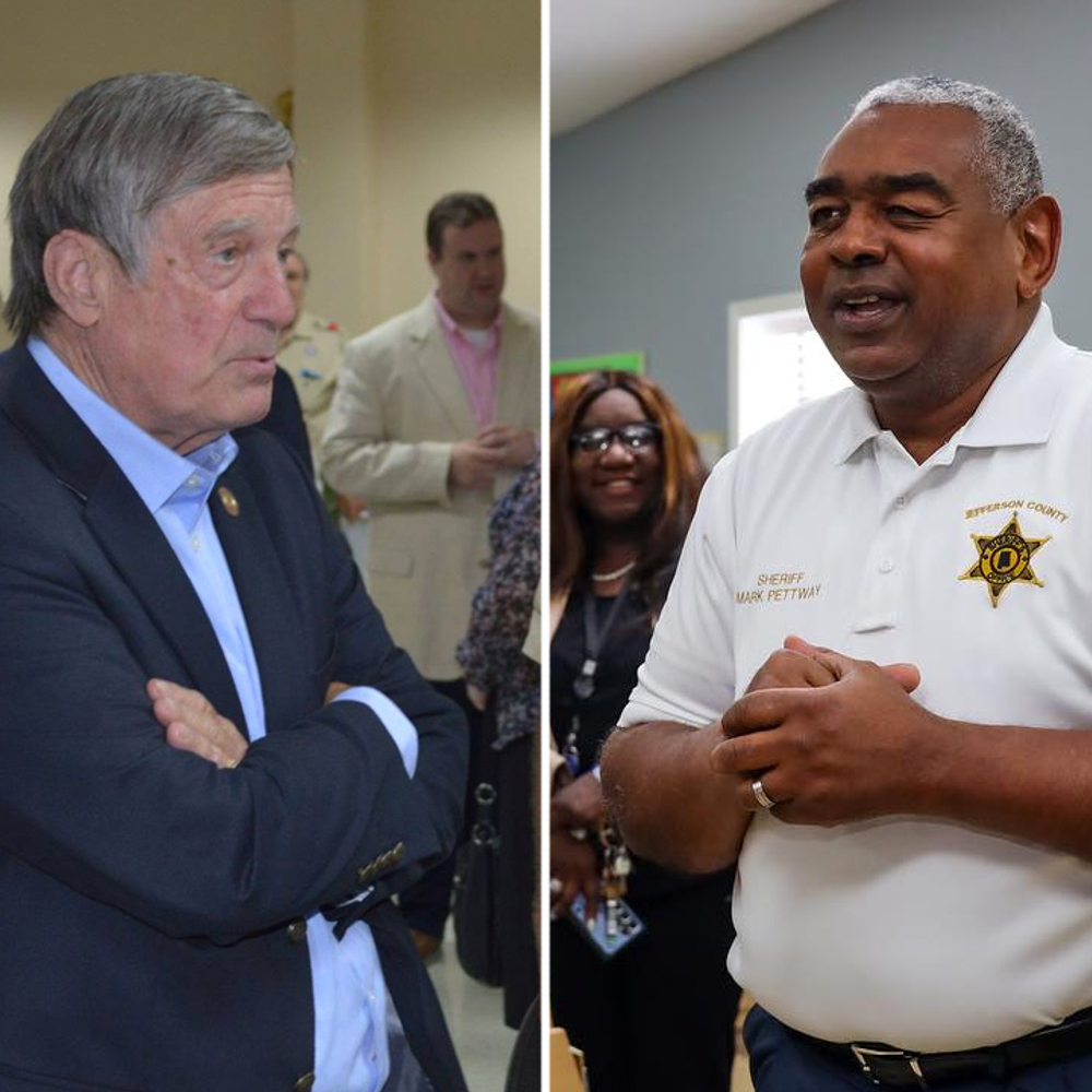 Jimmie Stephens left and Mark Pettway right Photos from Facebook Alabama News