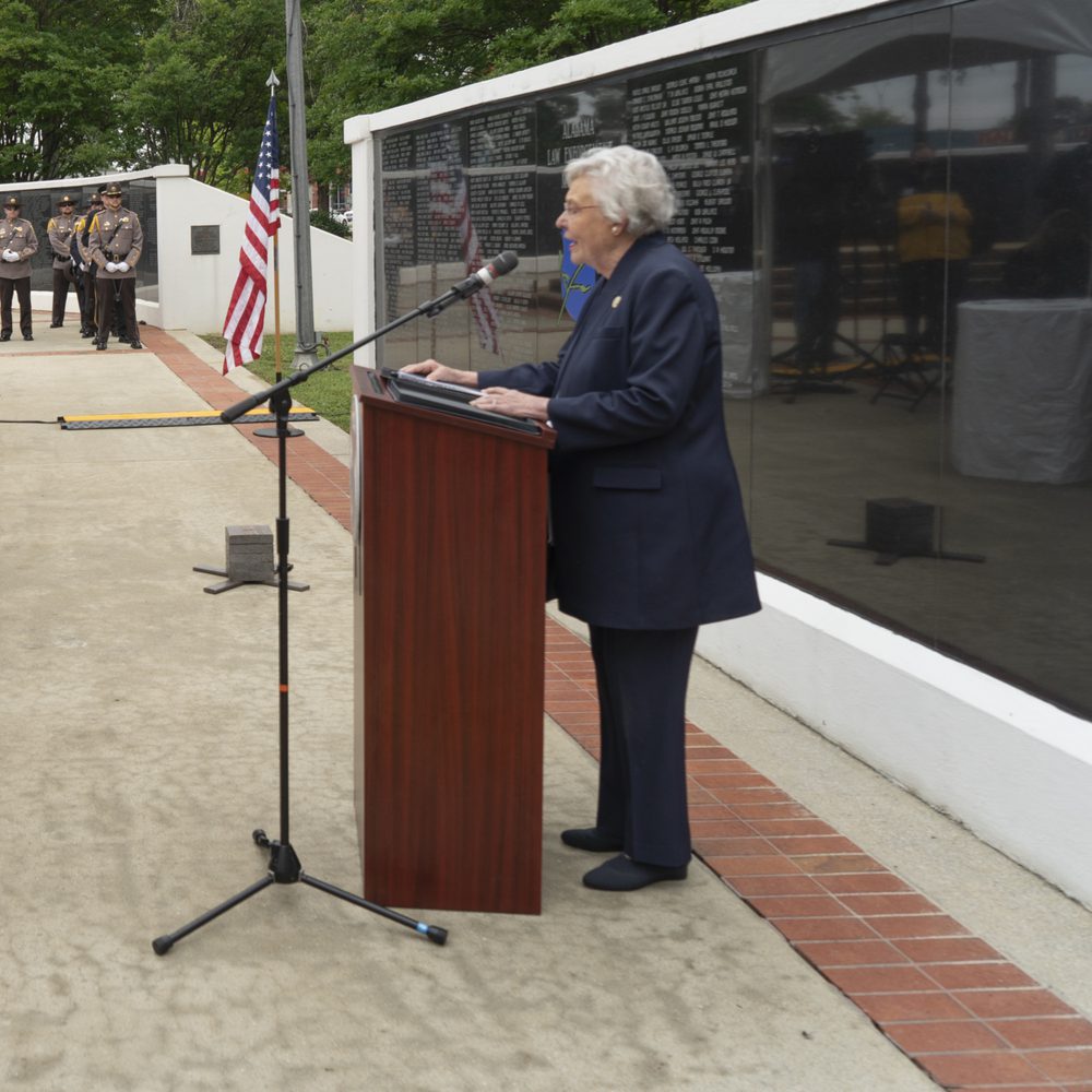 Kay Ivey at Law Enforcement Memorial Alabama News