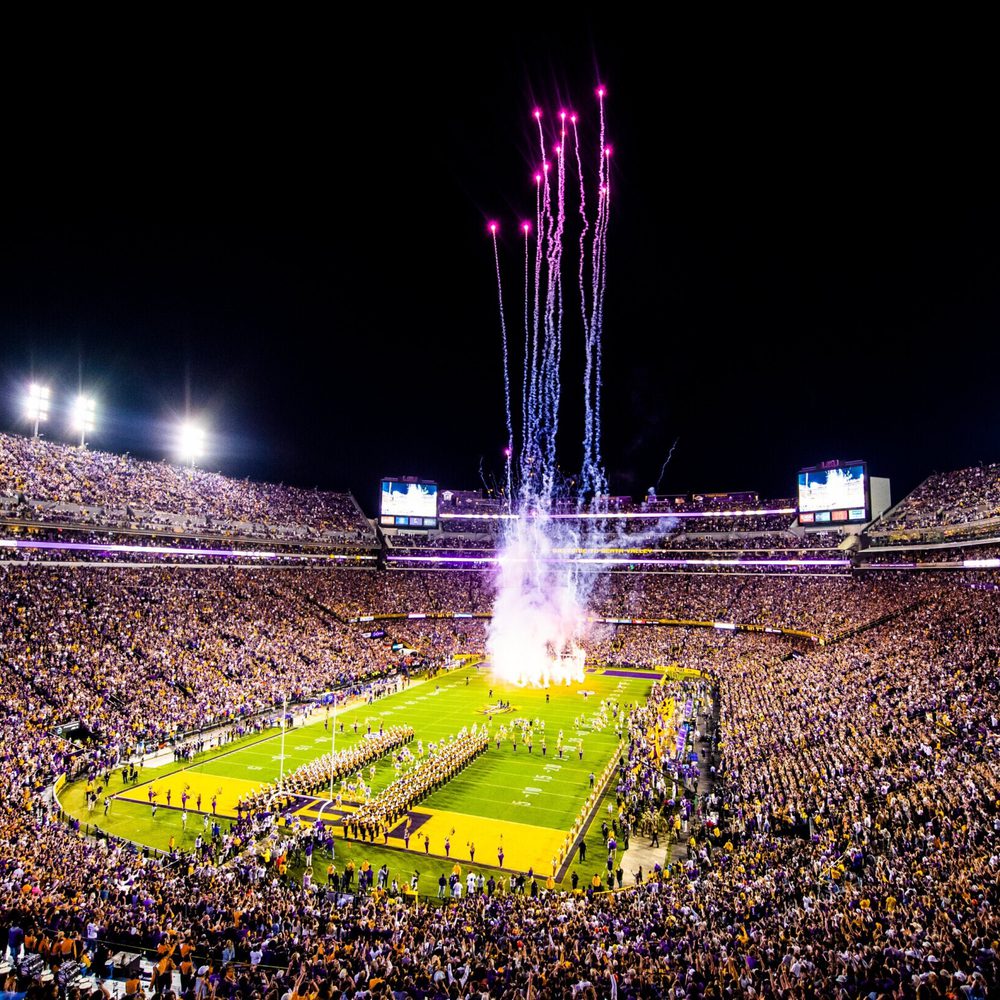 LSU Stadium Twitter LSUfootball Alabama News
