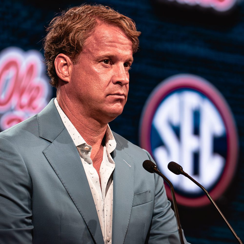 Lane Kiffin SEC Media Days Twitter/Ole MissFB Alabama News