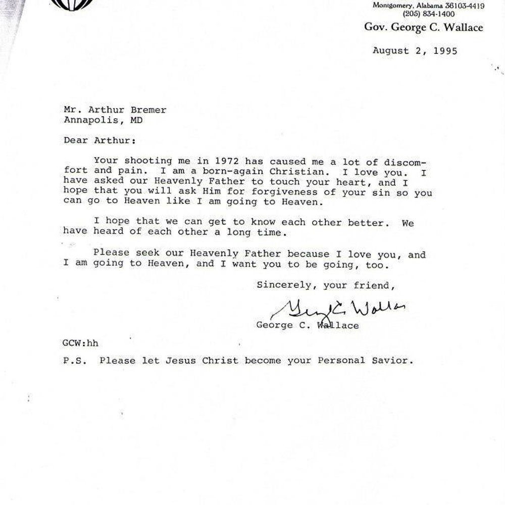 Letter to Bremer Alabama News