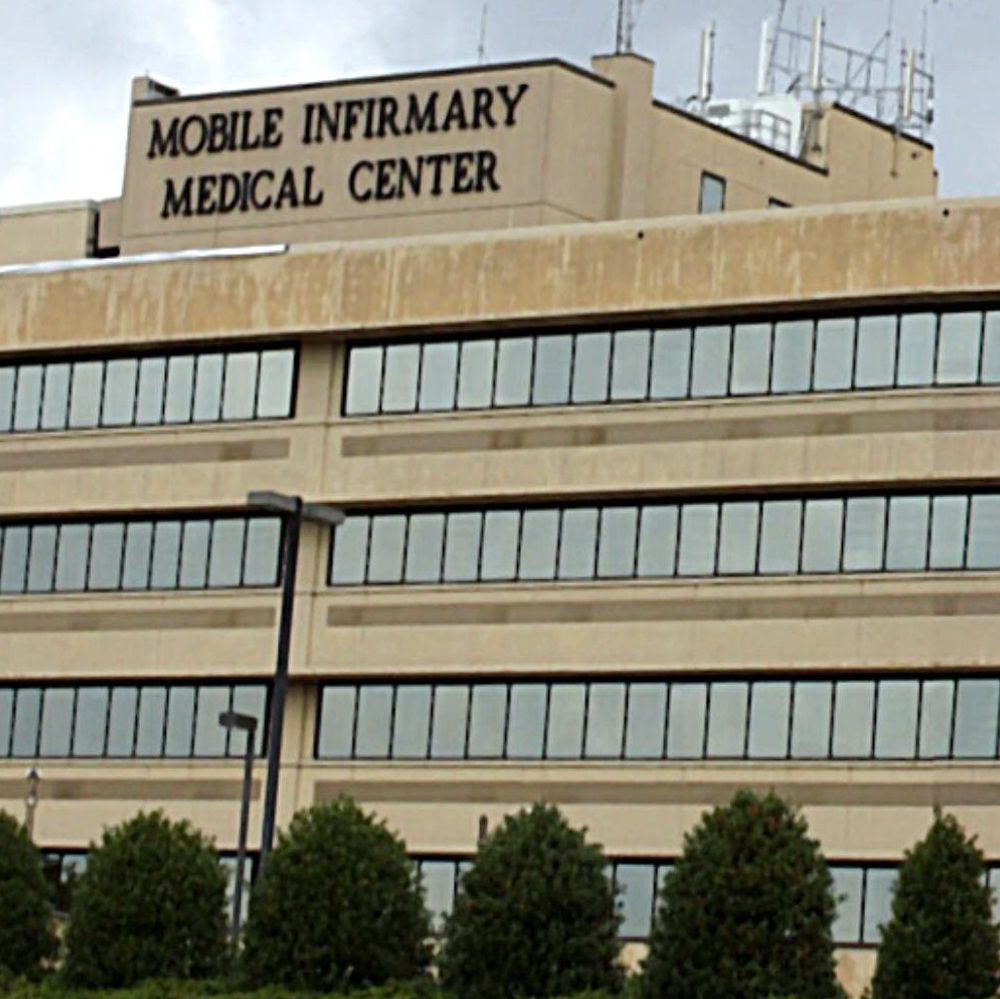 Mobile Infirmary front facade Alabama News