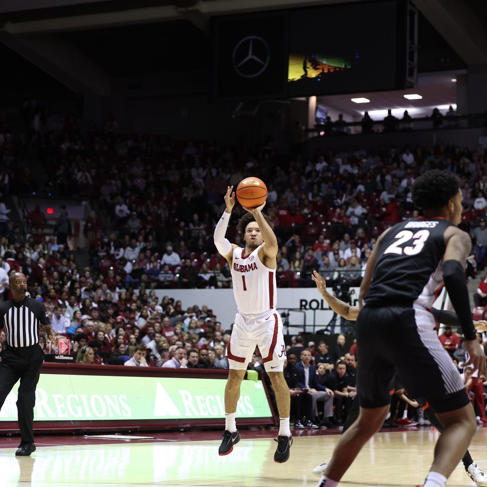 Mark Sears Alabama vs Georgia Twitter Alabama MBB Alabama News