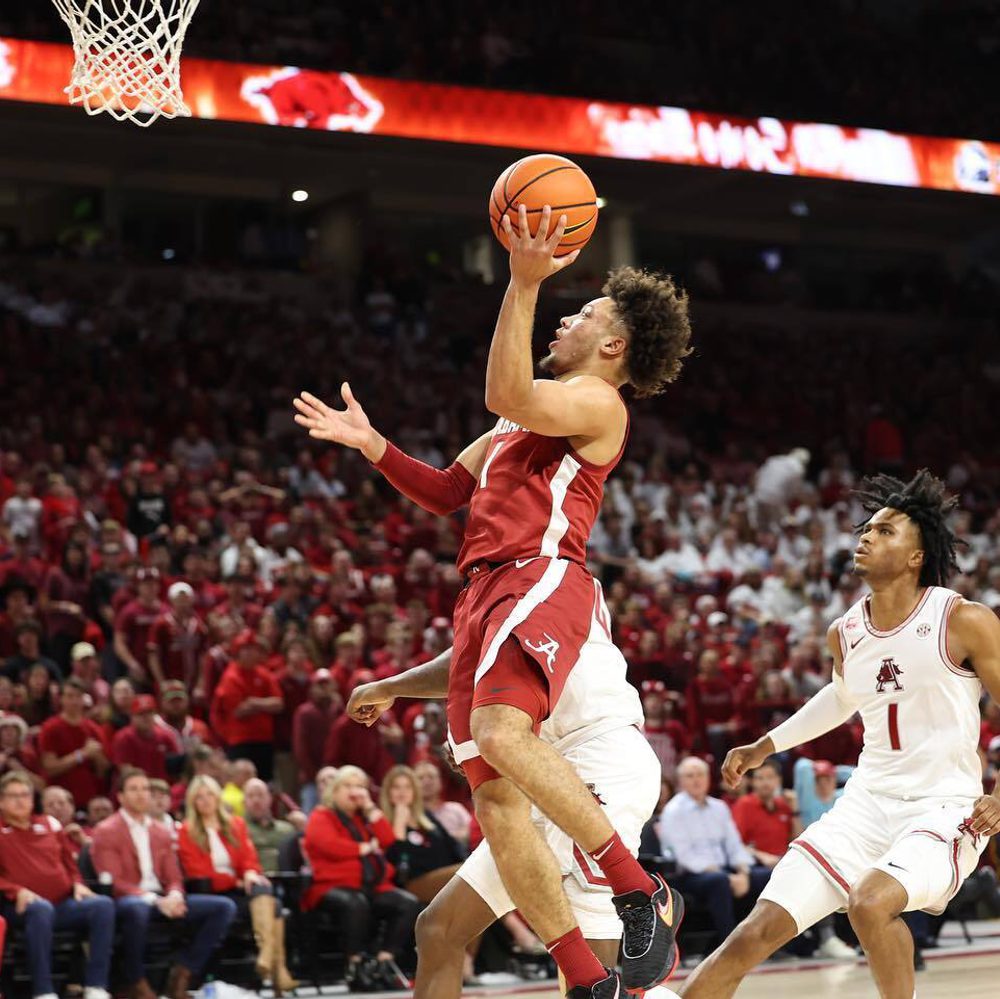 Mark Sears vs Arkansas Facebook Alabama MBB Alabama News