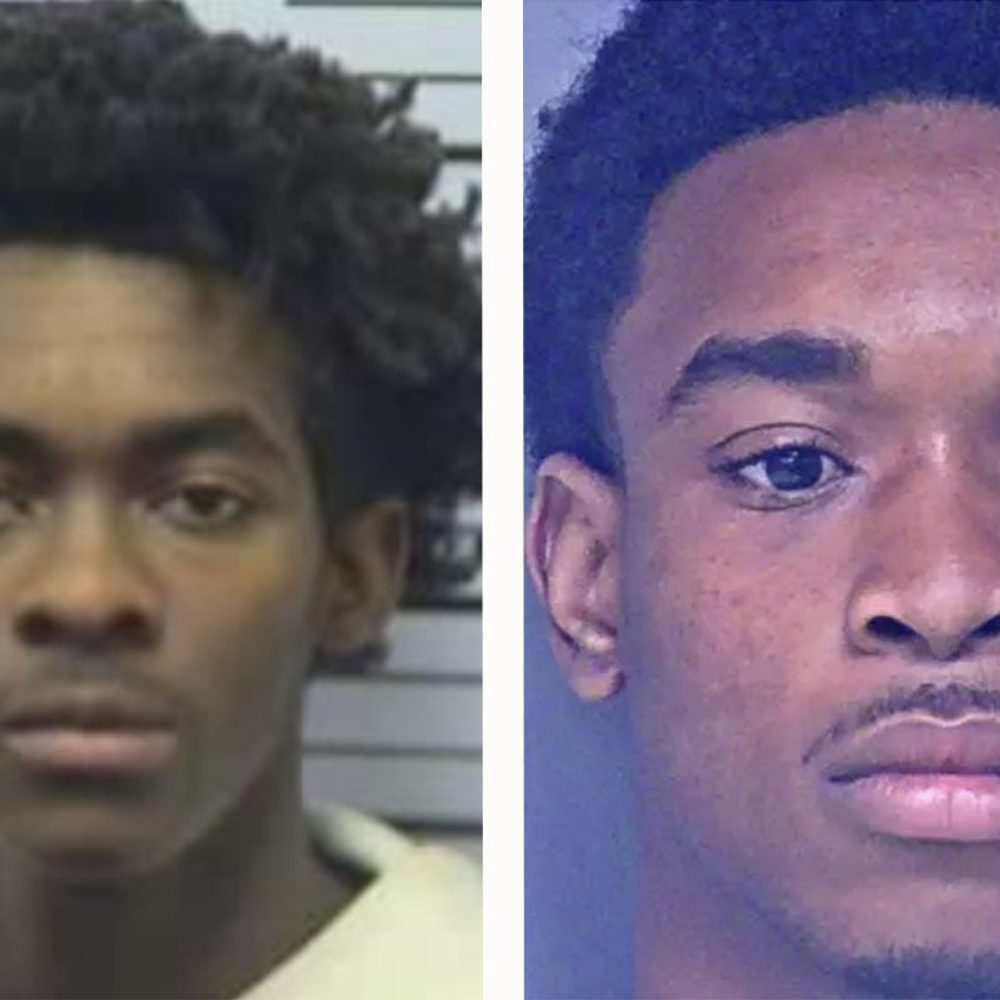 May Day shooting mugs. Tyquan French (left)/Mobile County Sheriff's Office and Robert Brown (right)/Baldwin County Jail. Alabama News