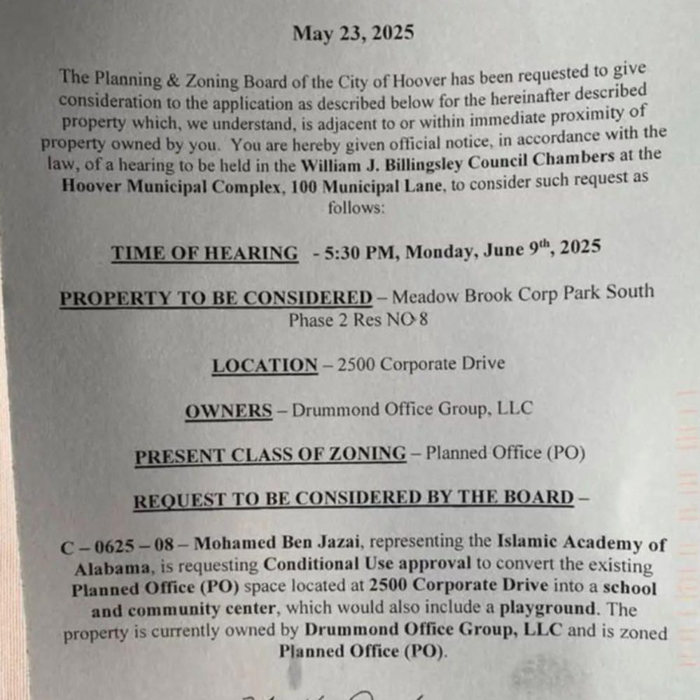 Meadowbrook Zoning Request Alabama News