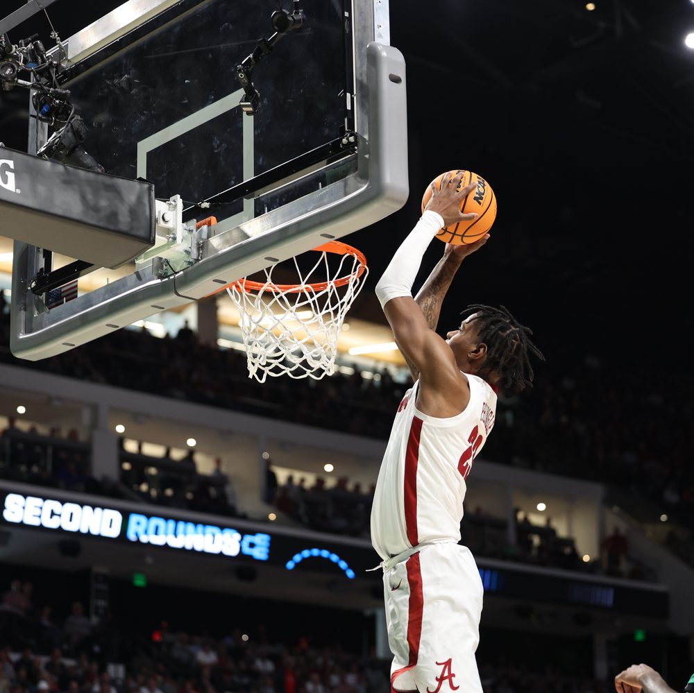 Nick Pringle Alabama vs Texas AM CC Twitter Alabama MBB Alabama News