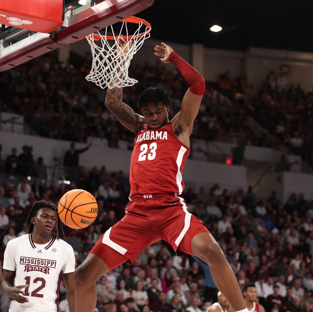 Nick Pringle vs Miss St Twitter Alabama MBB Alabama News