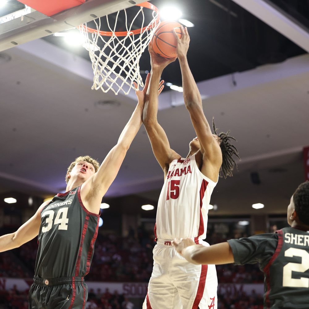 Noah Clowney vs Oklahoma Twitter Alabama MBB Alabama News