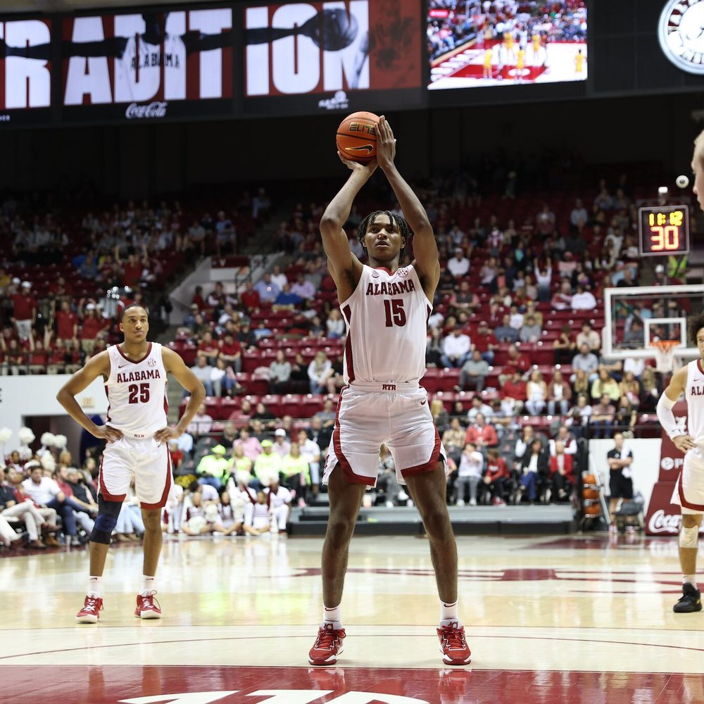 Noah Clowney vs South Dakota State Twitter Alabama MBB Alabama News