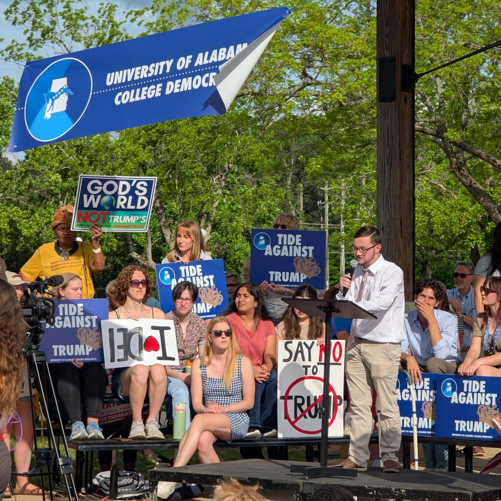 President of the UA Democrats Braden Vick Alabama News