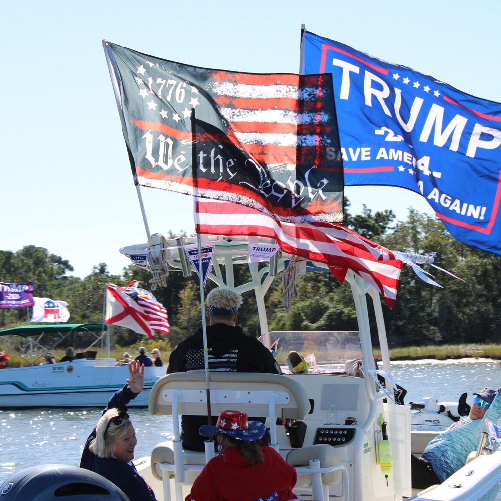 Trump boat parade 2024. Photo: Erica Thomas. Alabama News