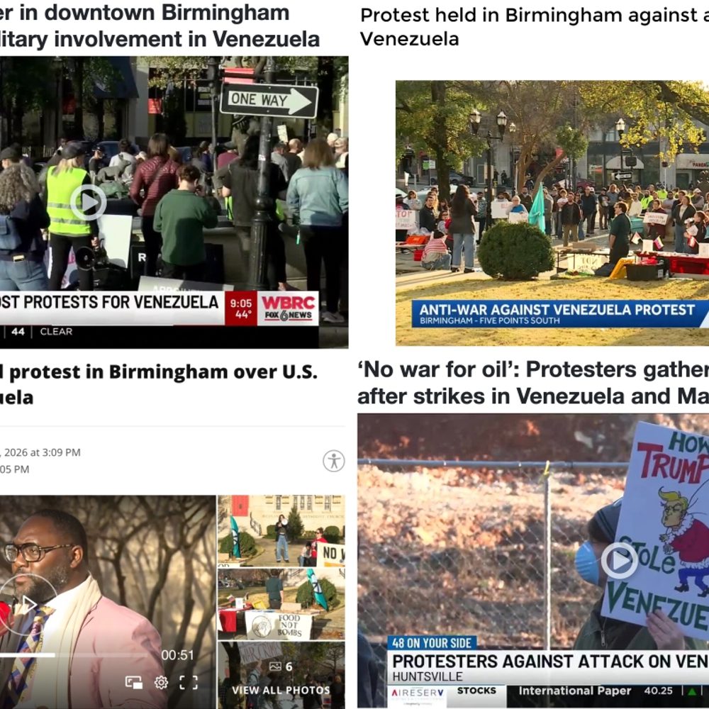 Protest Coverage Alabama News