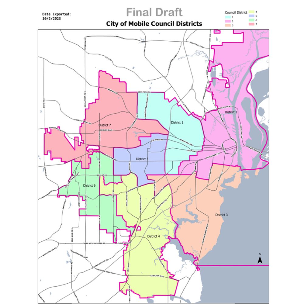 Redistricting Map Alabama News
