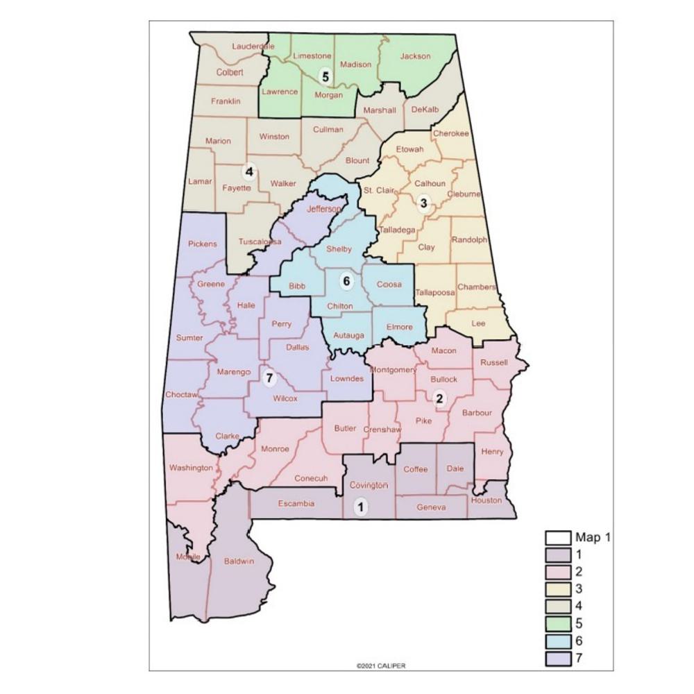 Redistricting Map Alabama News