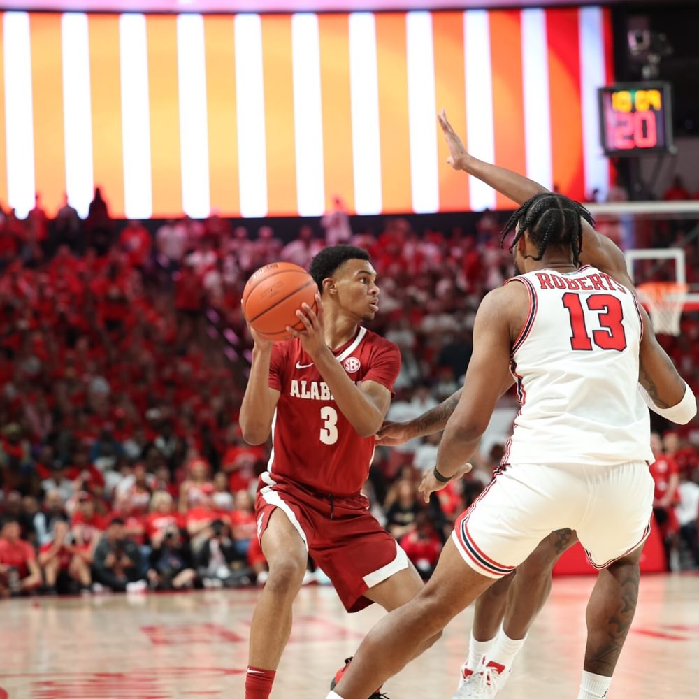 Rylan Griffin vs Houston Twitter AlabamaMBB Alabama News