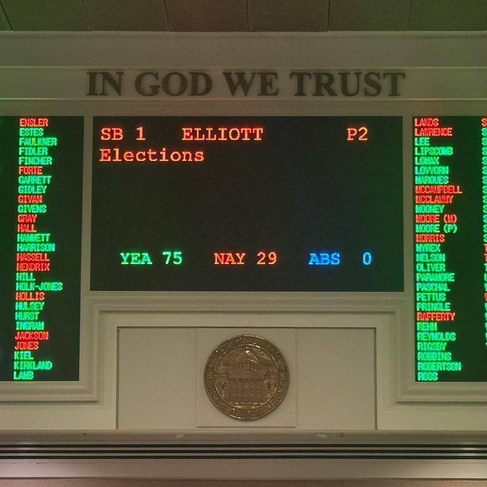 SB1 vote Alabama News